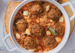 Greek Recipe of the Day: Meatball Giouvetsi