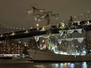 Mexican Navy Training Vessel Strikes Brooklyn Bridge, Killing Two
