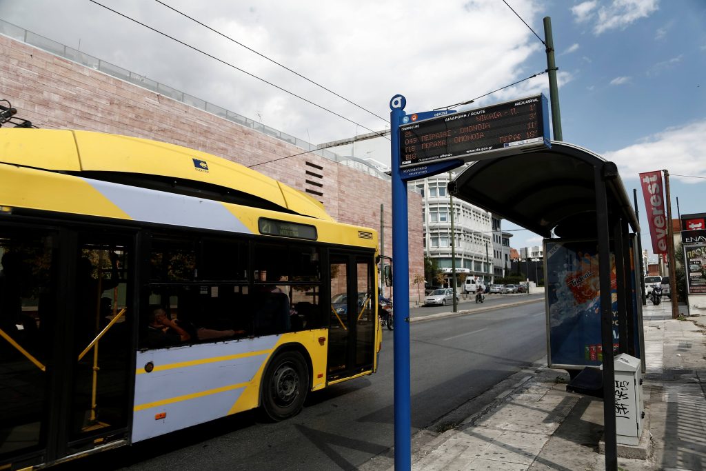 Cameras on Greek Capital’s Buses For Traffic Enforcement