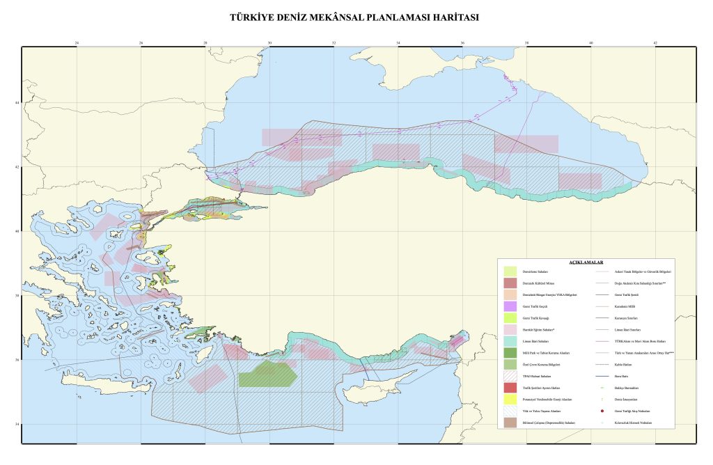 Turkey Unveils its Own Marine Spatial Planning Map; Greek FM Reax