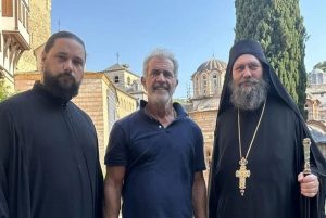 Mel Gibson on Spiritual Retreat at Mount Athos
